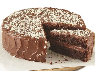 Torta de chocolate completa