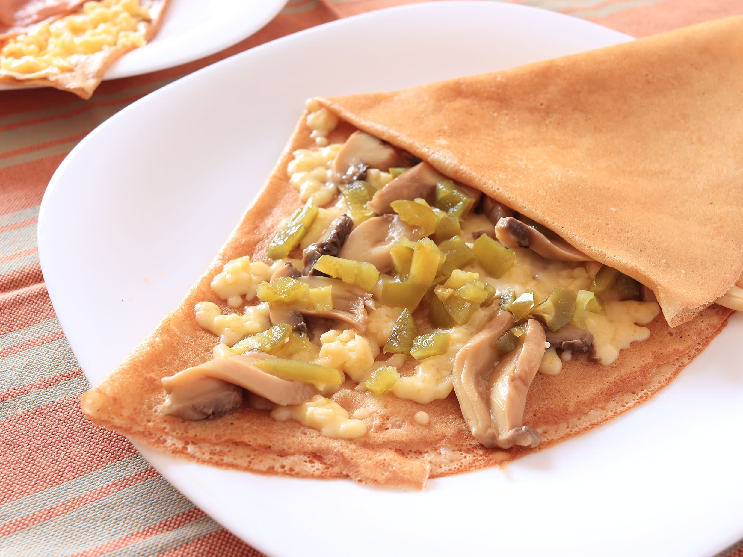Crepa Salada Champiñones/Philadelphia