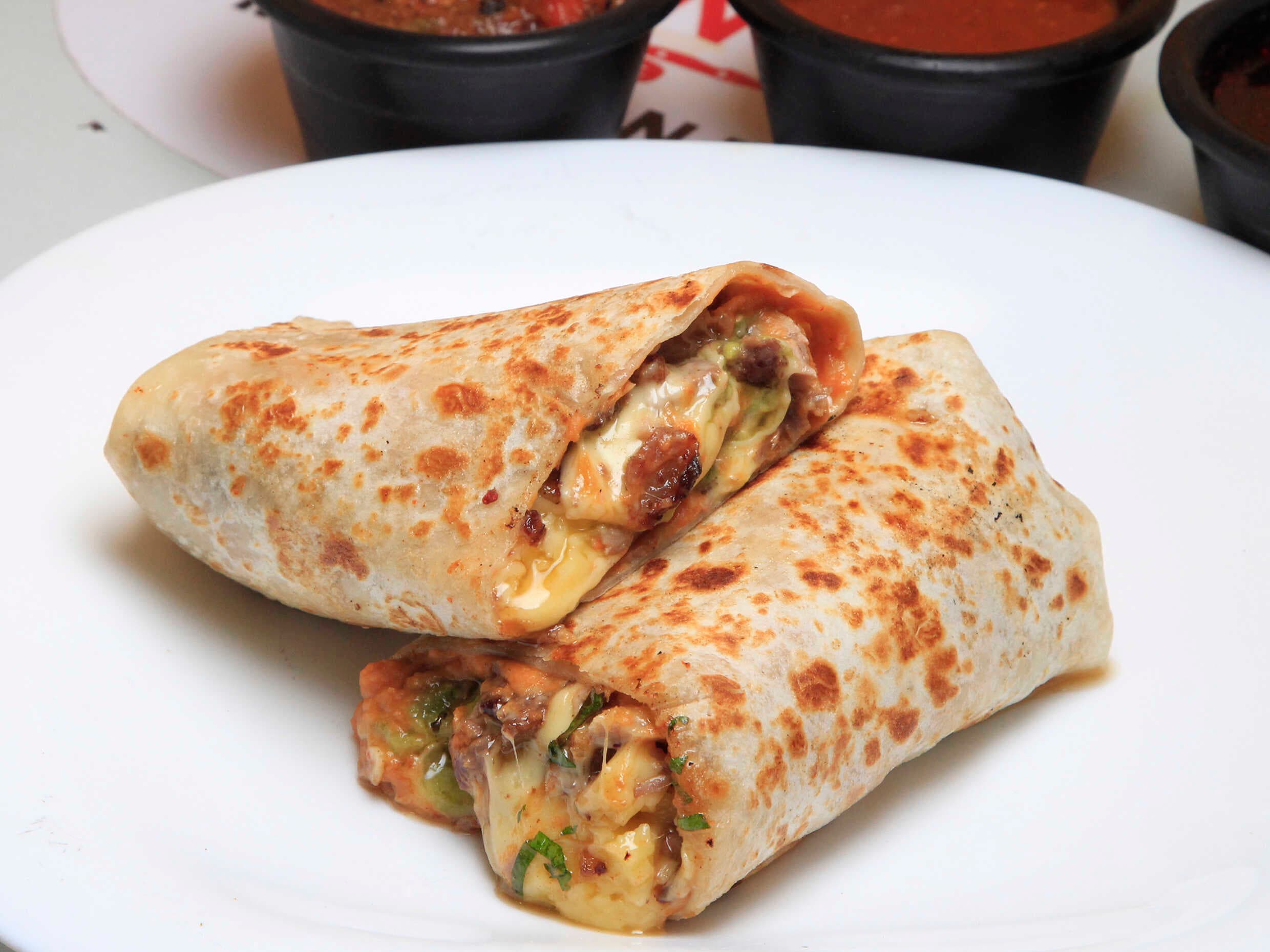 Burrito con Bistec
