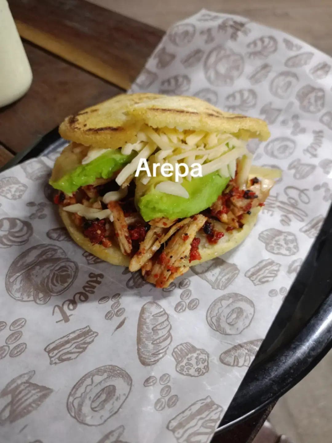 Arepa Chorizo