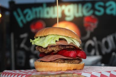 Hamburguesa La Canelo