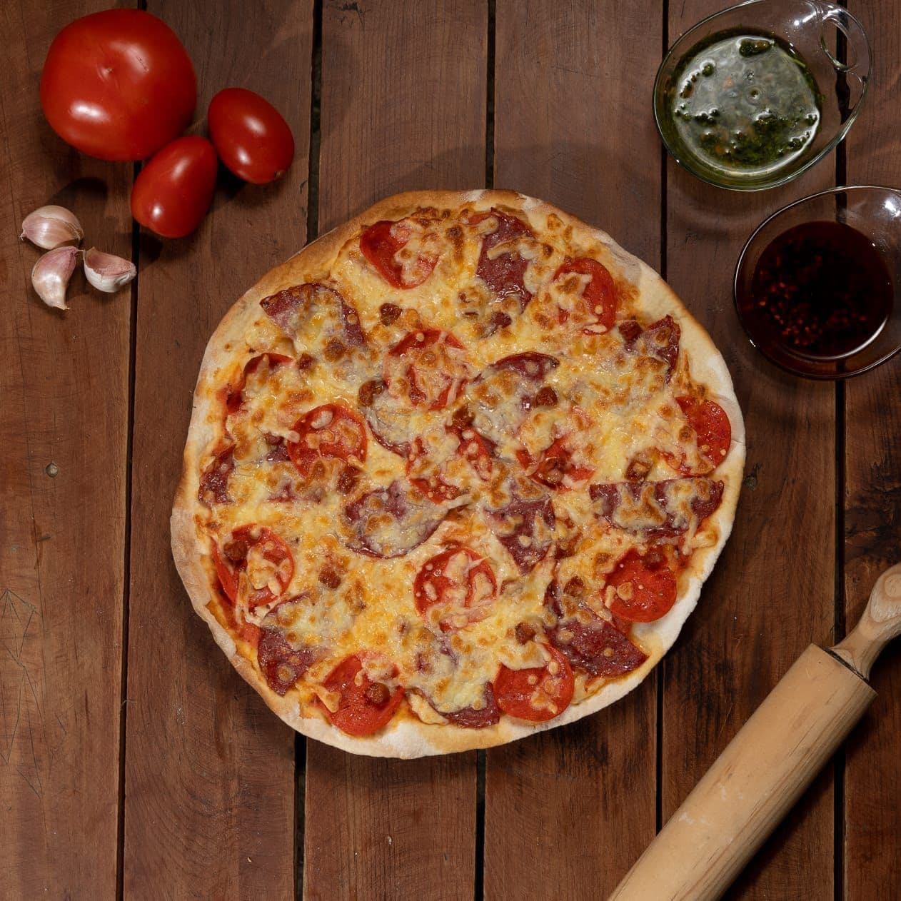 PIZZA CARNES FRIAS GRANDE