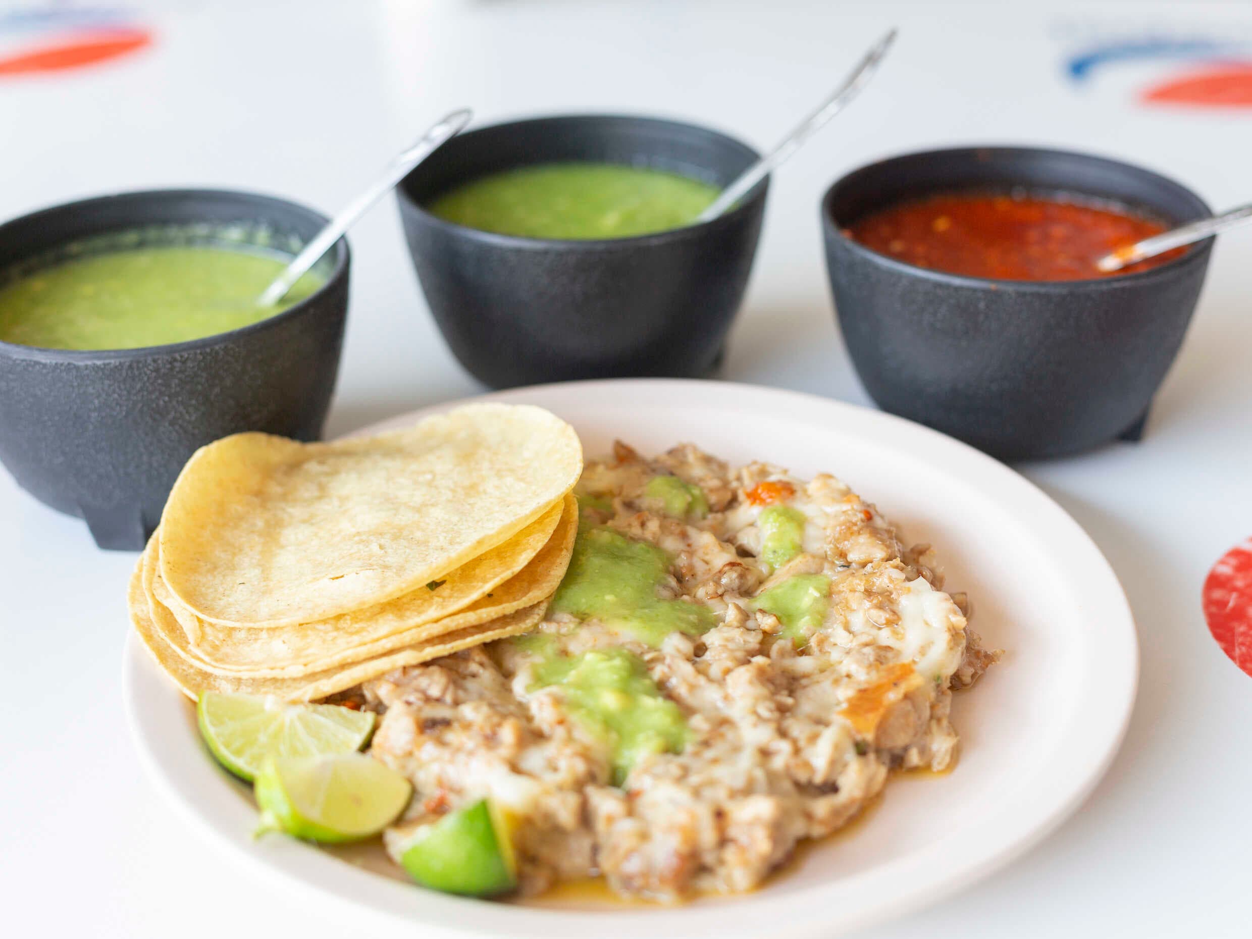 Queso carne arrachera