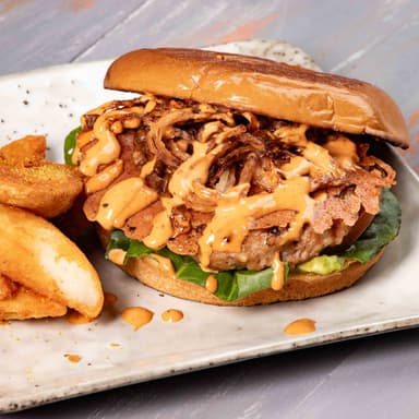 Hamburguesa de Camarones