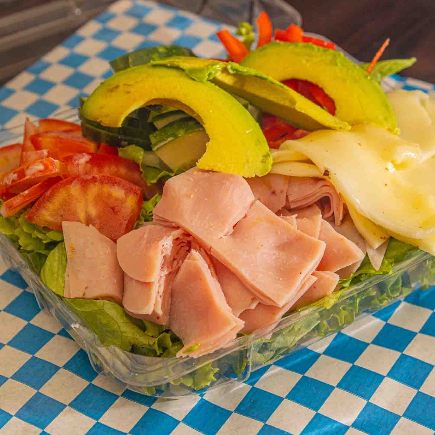 Ensalada de Jamón y Queso Manchego