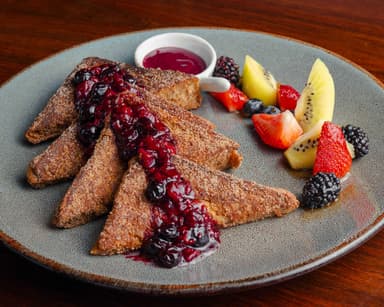 Pan Frances con Frutos Rojos