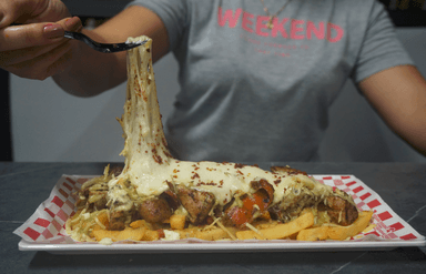 Salchipapa de Pollo