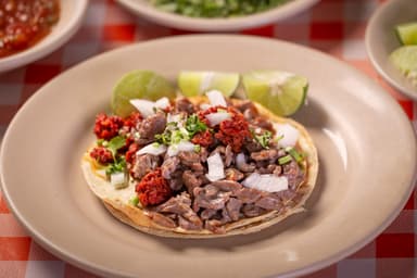 Taco de Cecina con Longaniza