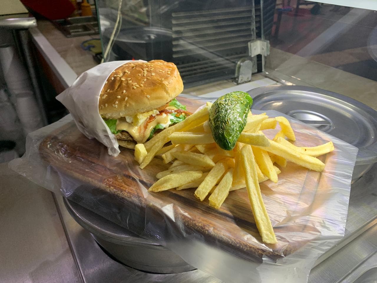 Hamburguesa Vegetariana Marilyn