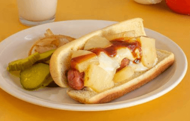 Hot Dog Hawaiano