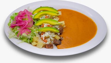 ASADO DE RES (1 GUARNICION)