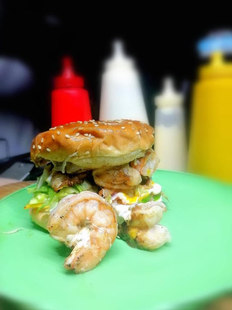 Hamburguesa Camarón