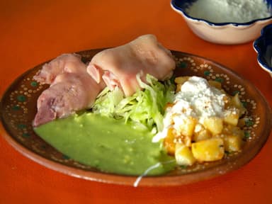 Patita de Puerco Curtida preparada