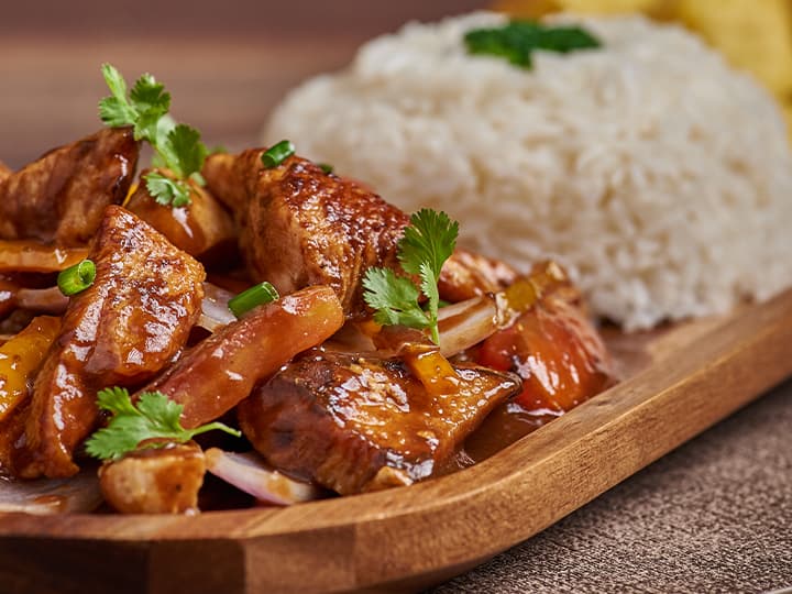 Pollo Salteado