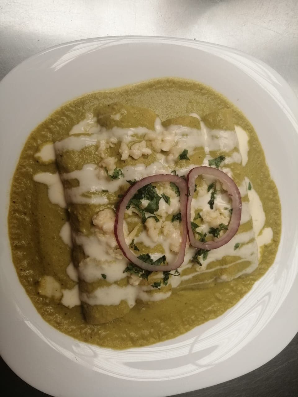 Enchiladas Suizas Queso