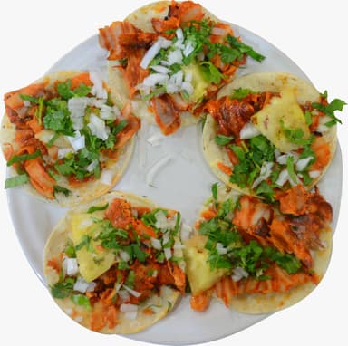 5 tacos al pastor