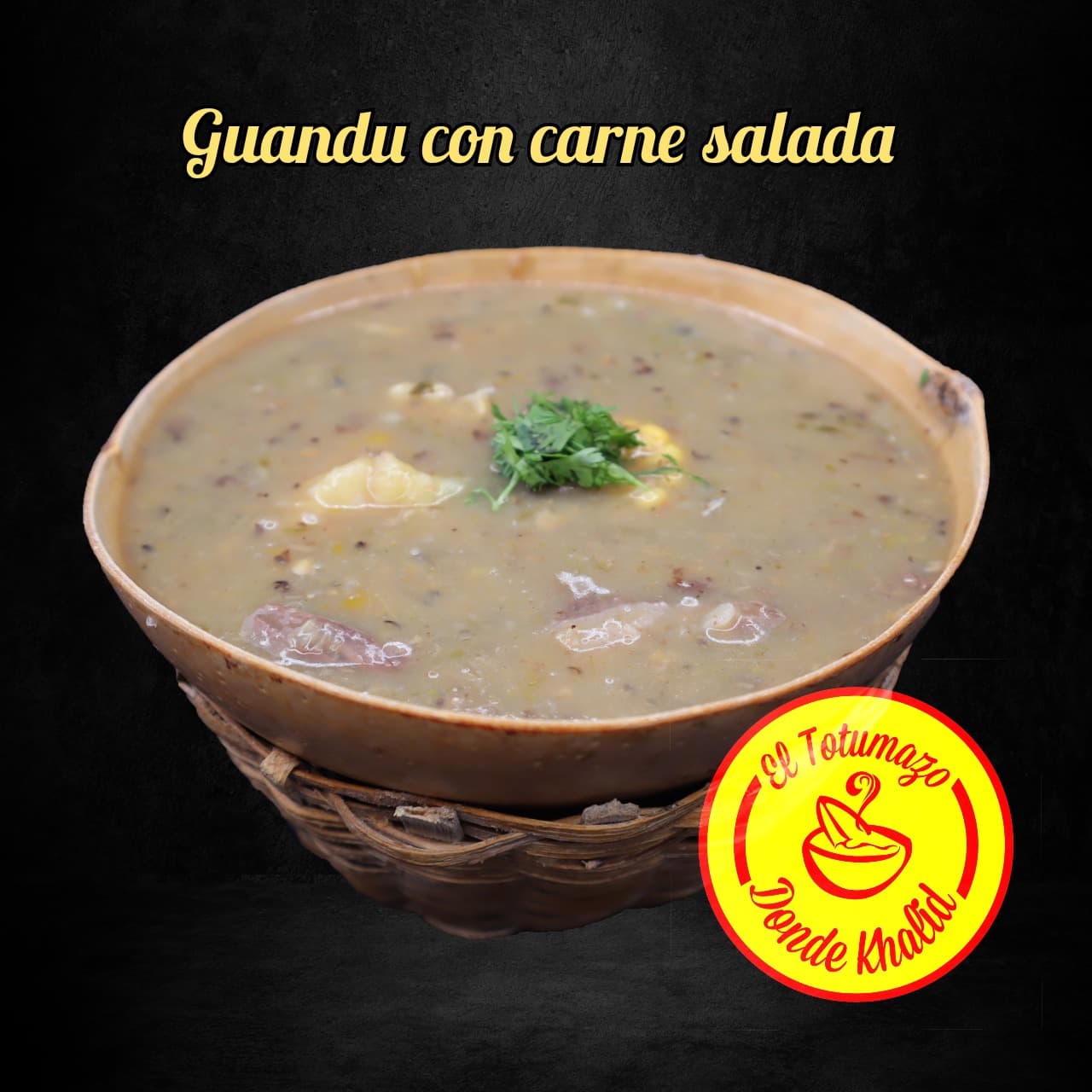 Sancocho Guandu con Carne Salada 32 Oz