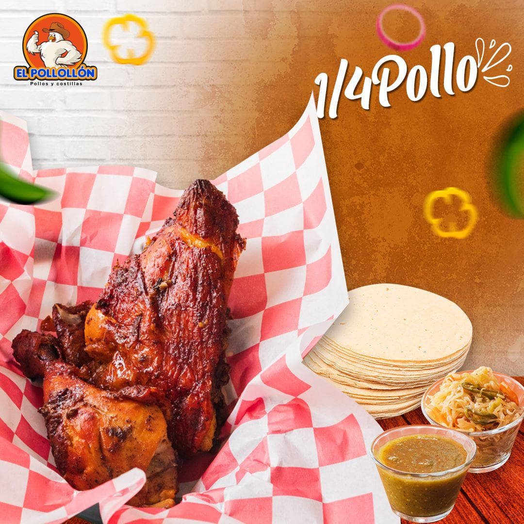 1/4 de pollo
