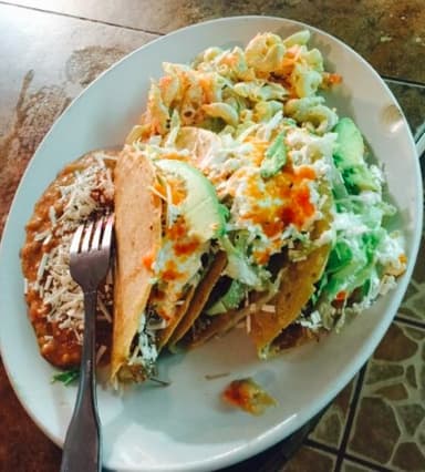 Orden de Tacos Dorados