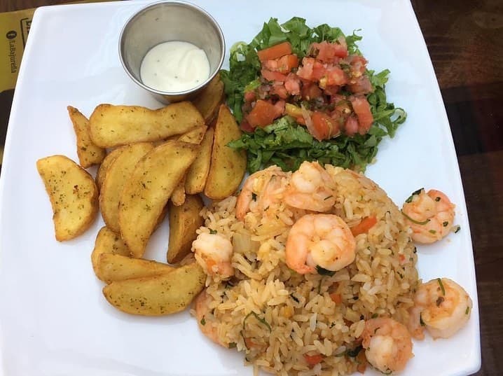 Arroz con Camarones