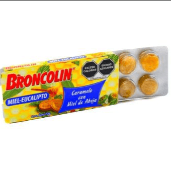 Broncolín Caramelo con Miel y Eucalipto