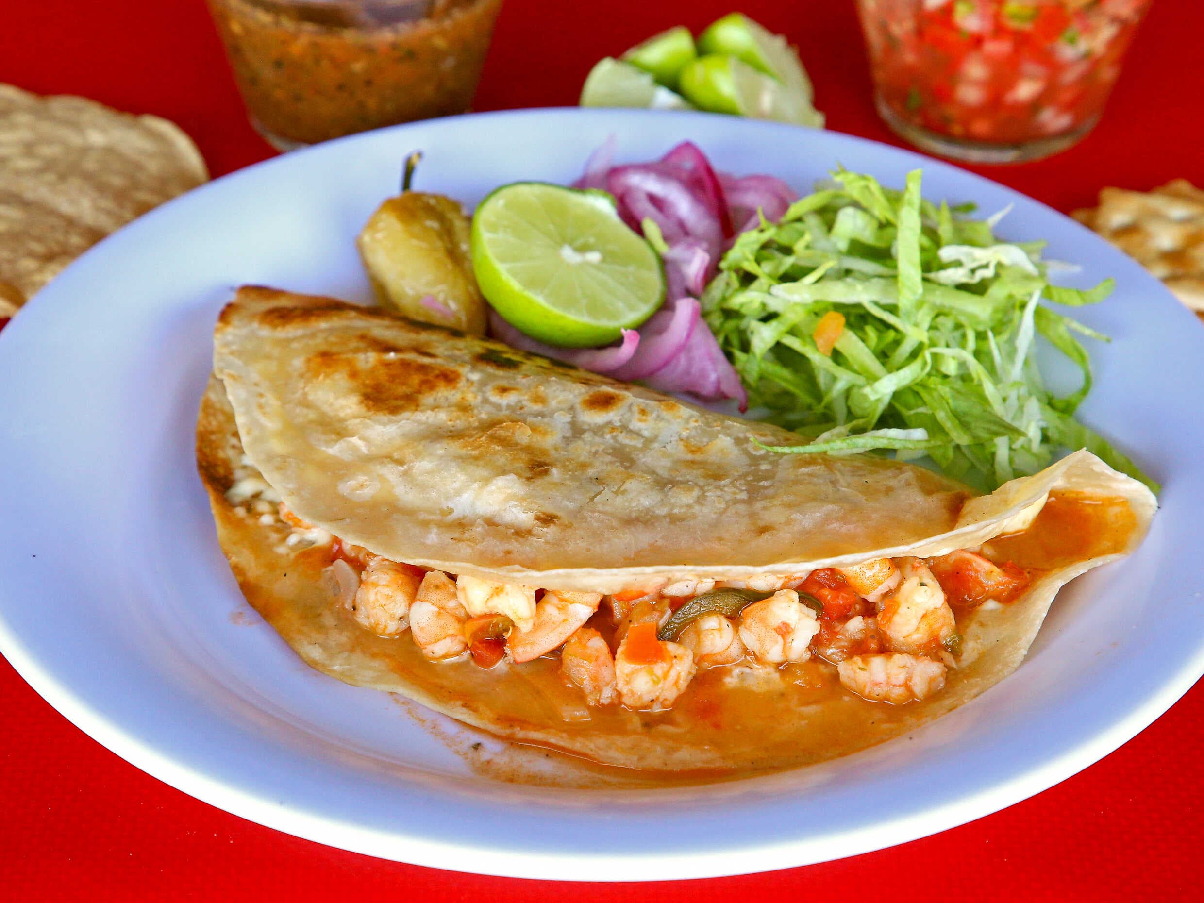 Quesadilla al Gobernador