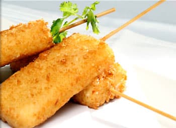 Kushiague de Camarón con Queso