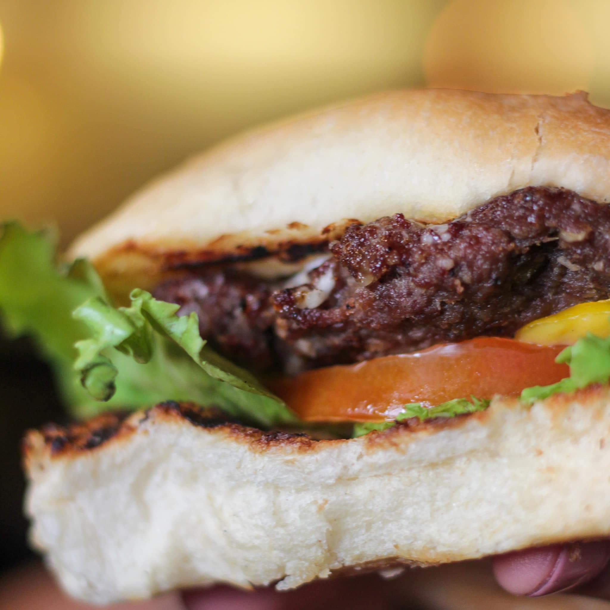 Hamburguesa sencilla