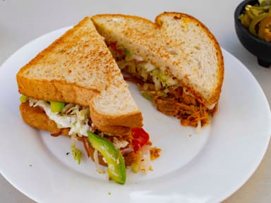 Sándwich de Jamón y Queso
