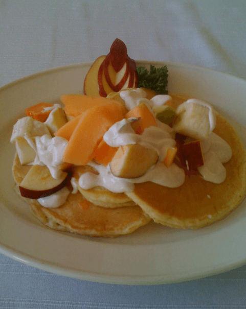 Hotcakes con Fruta