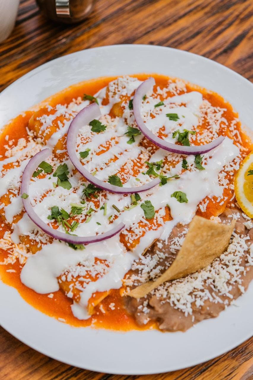 Enchiladas de Pollo