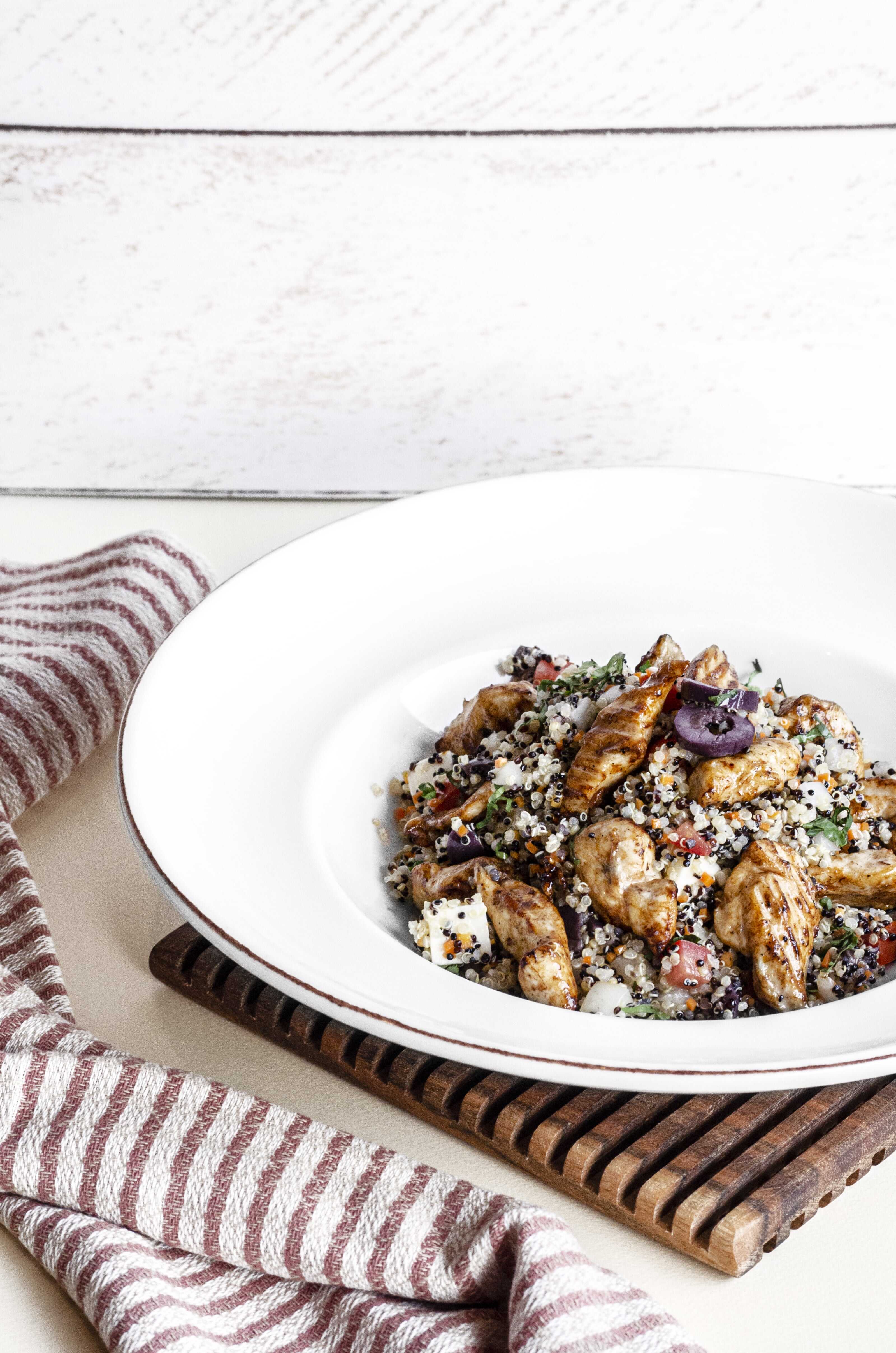 Ensalada Quinua con Pollo