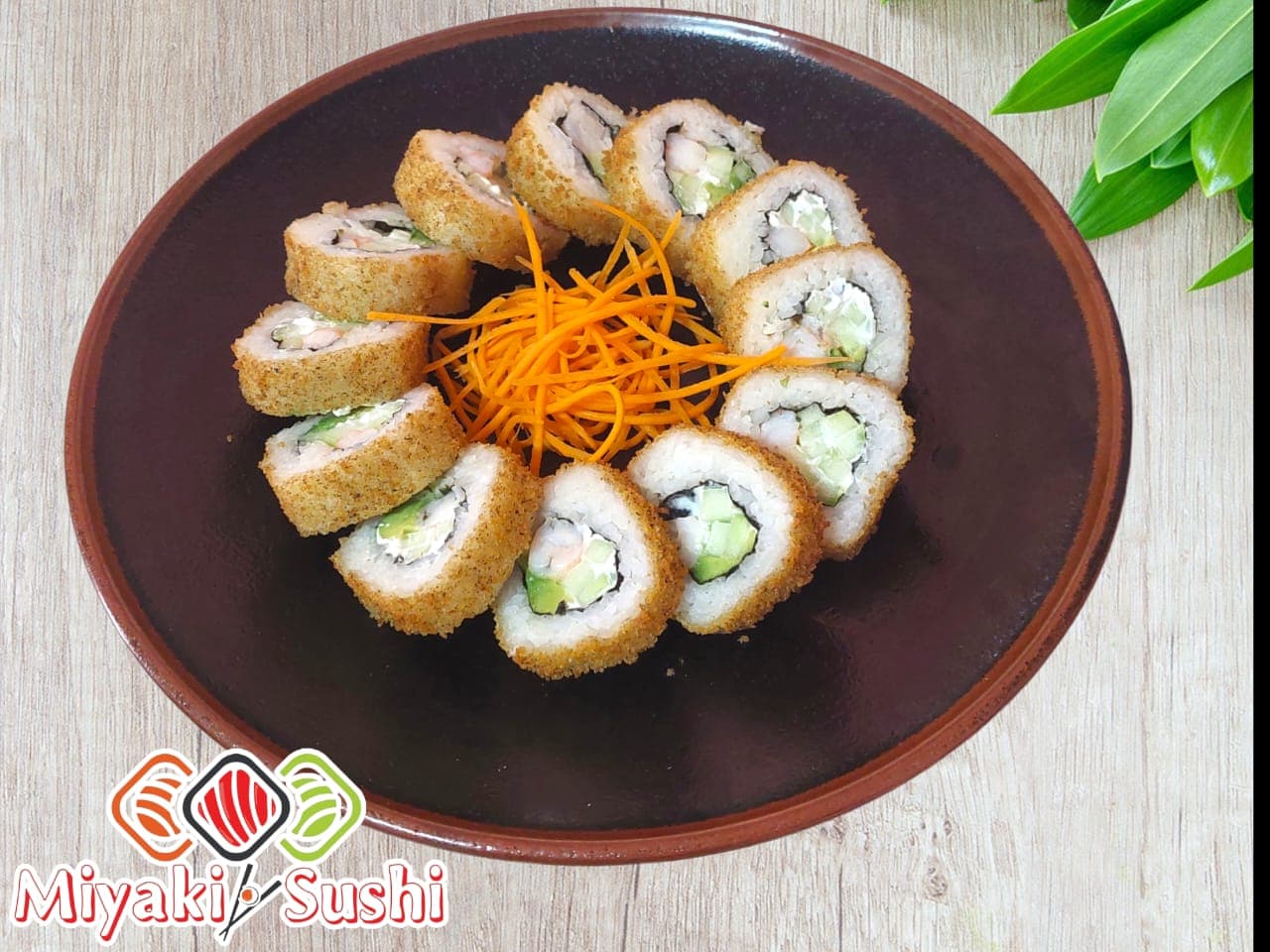 Sushi empanizado 12 piezas