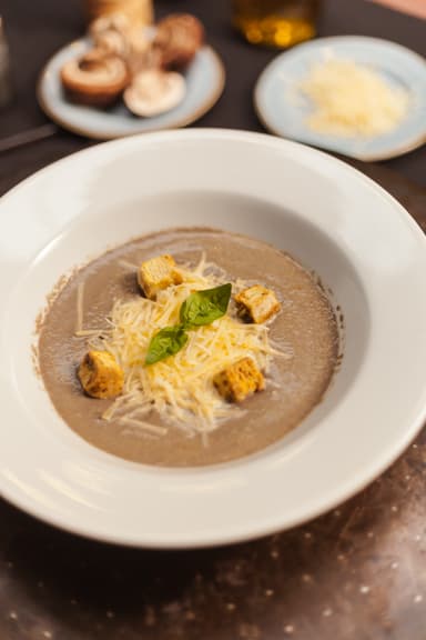 Crema de Champiñones