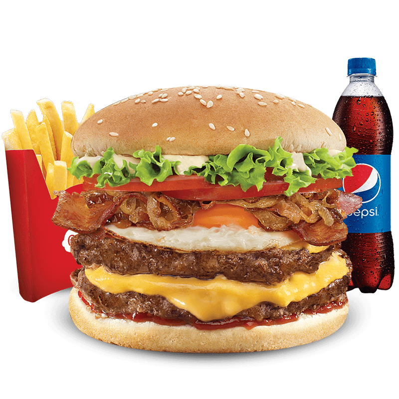 Combo Hamburguesa Guerrera