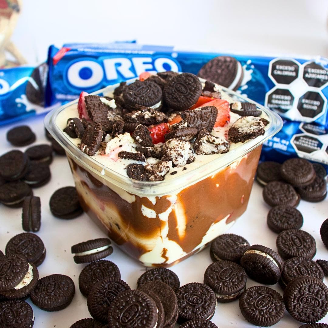 FRESAS CON GALLETAS OREO 500 G