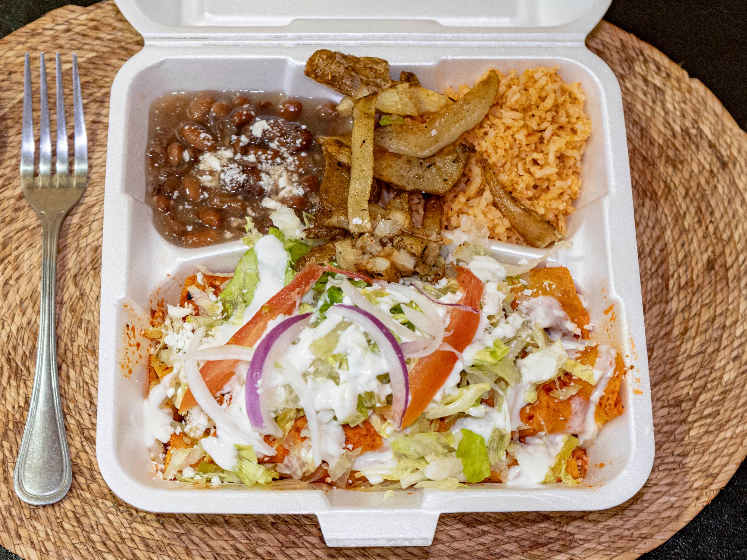 Enchiladas rojas