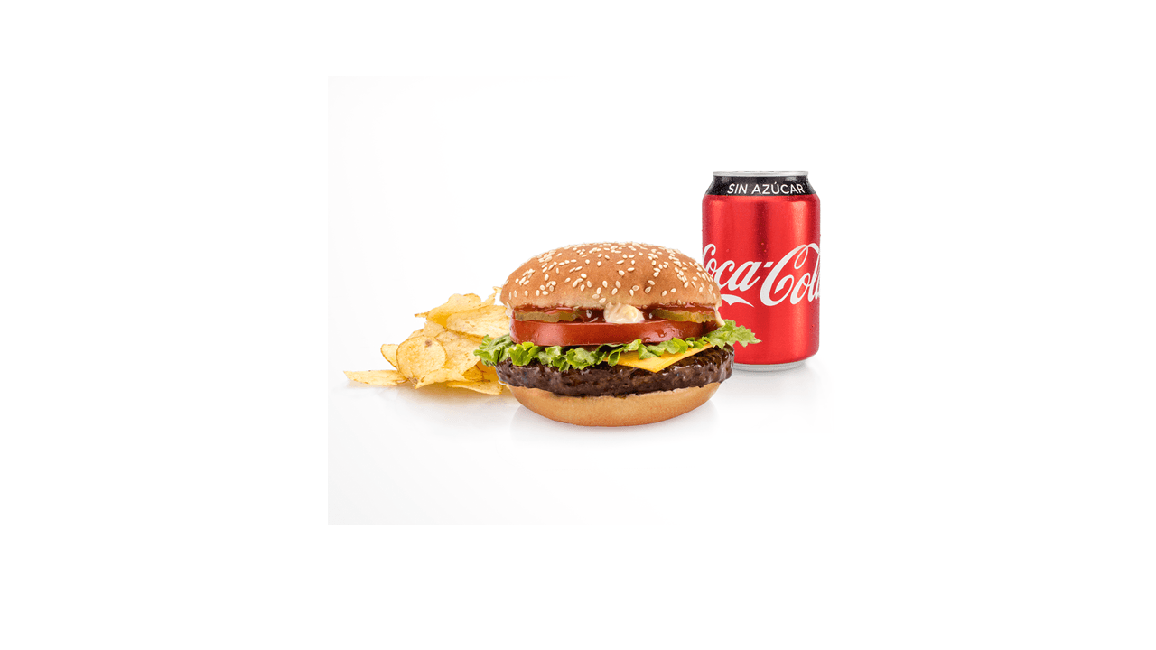 Hamburguesa con Queso (1 pza.)