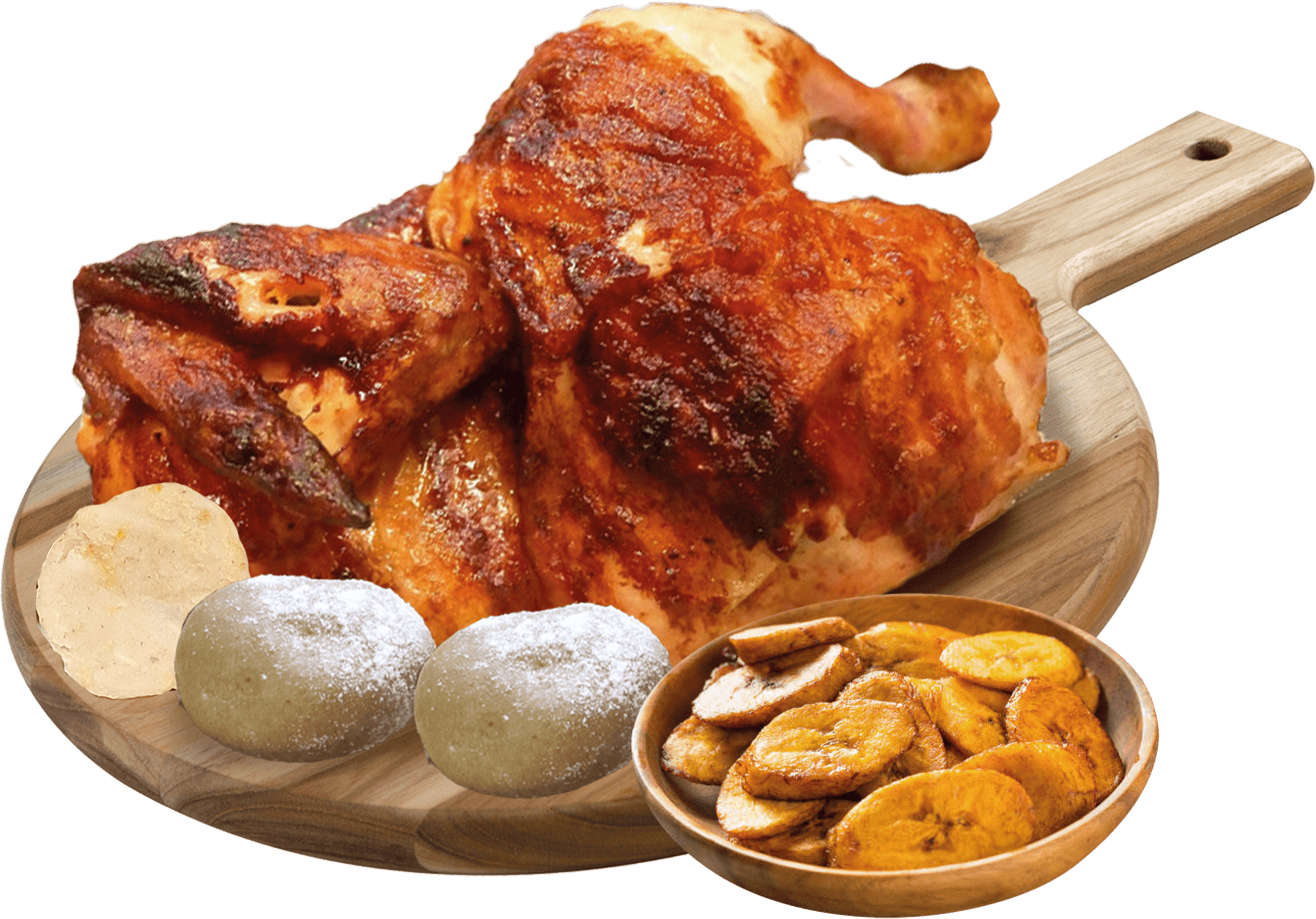 1/2 De Pollo Asado
