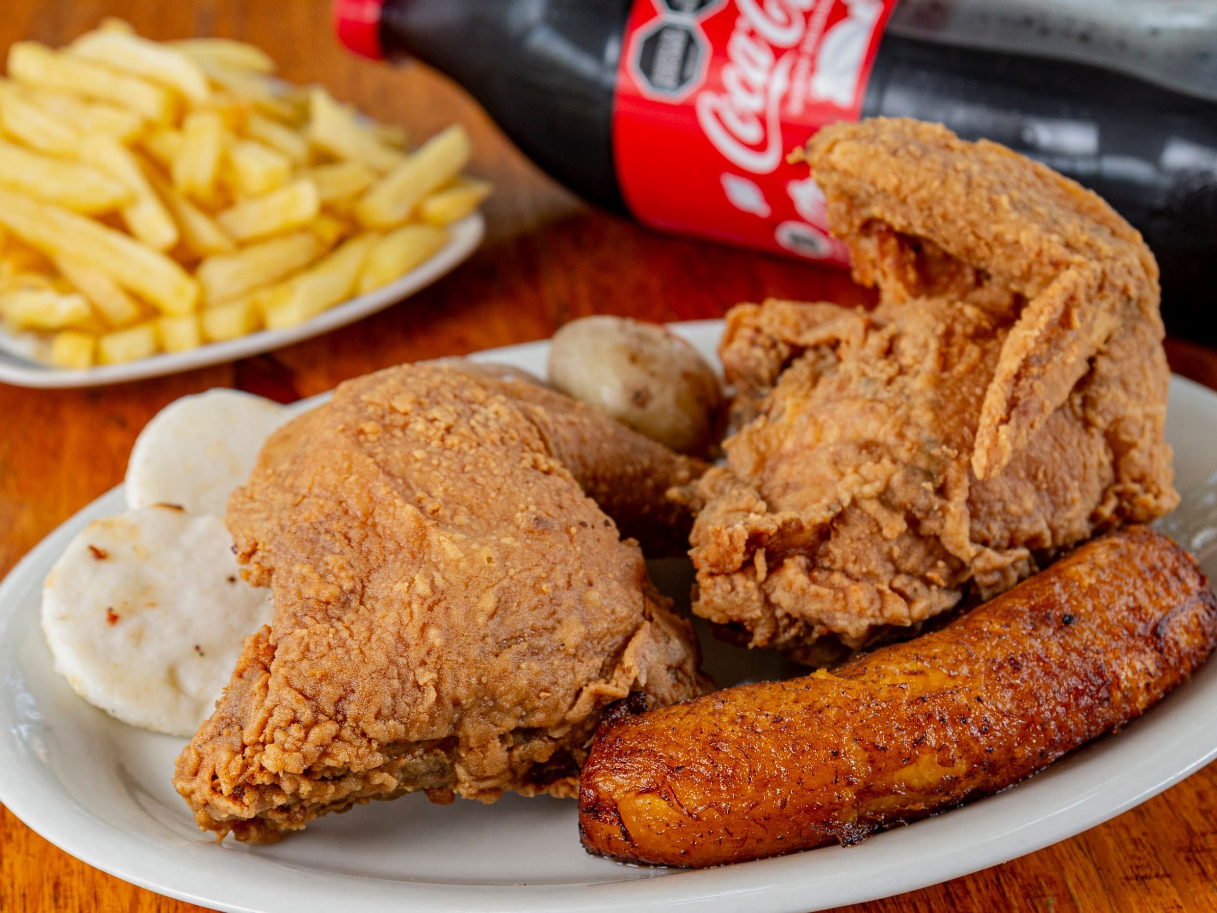 Combo 4 Dúo 1/2Pollo+1.5L+acompañante
