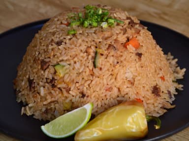Arroz Frito de Vegetales