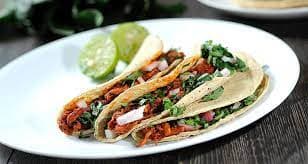 Tacos de Adobada(Orden con 4 Tacos)