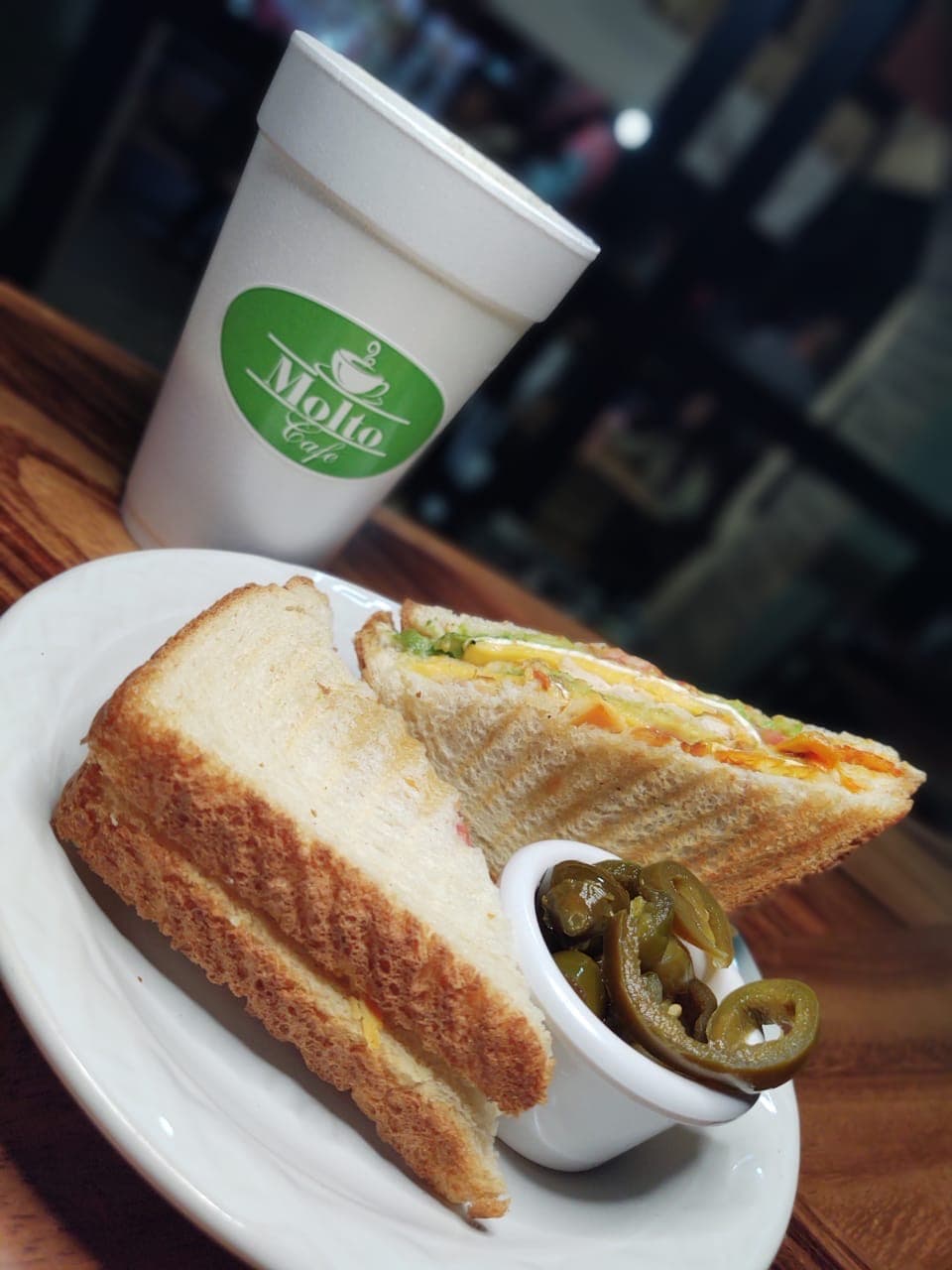 Sándwich Vegetariano con Queso