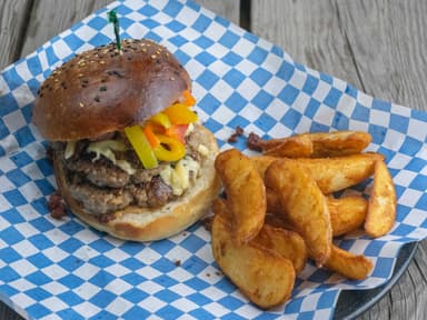 Beer Garden Burger