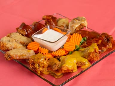 16 piezas de alitas