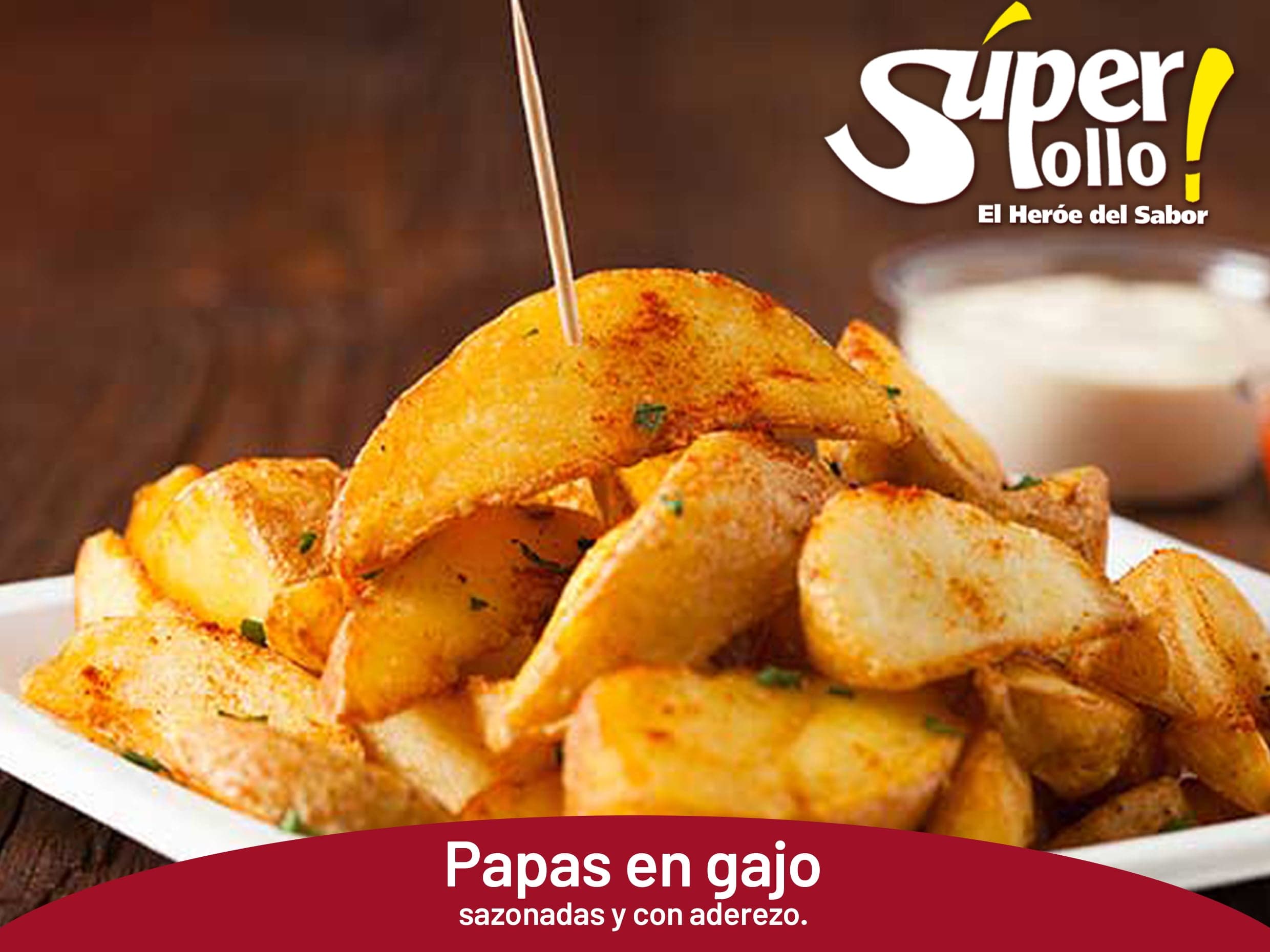 Papas en Gajo