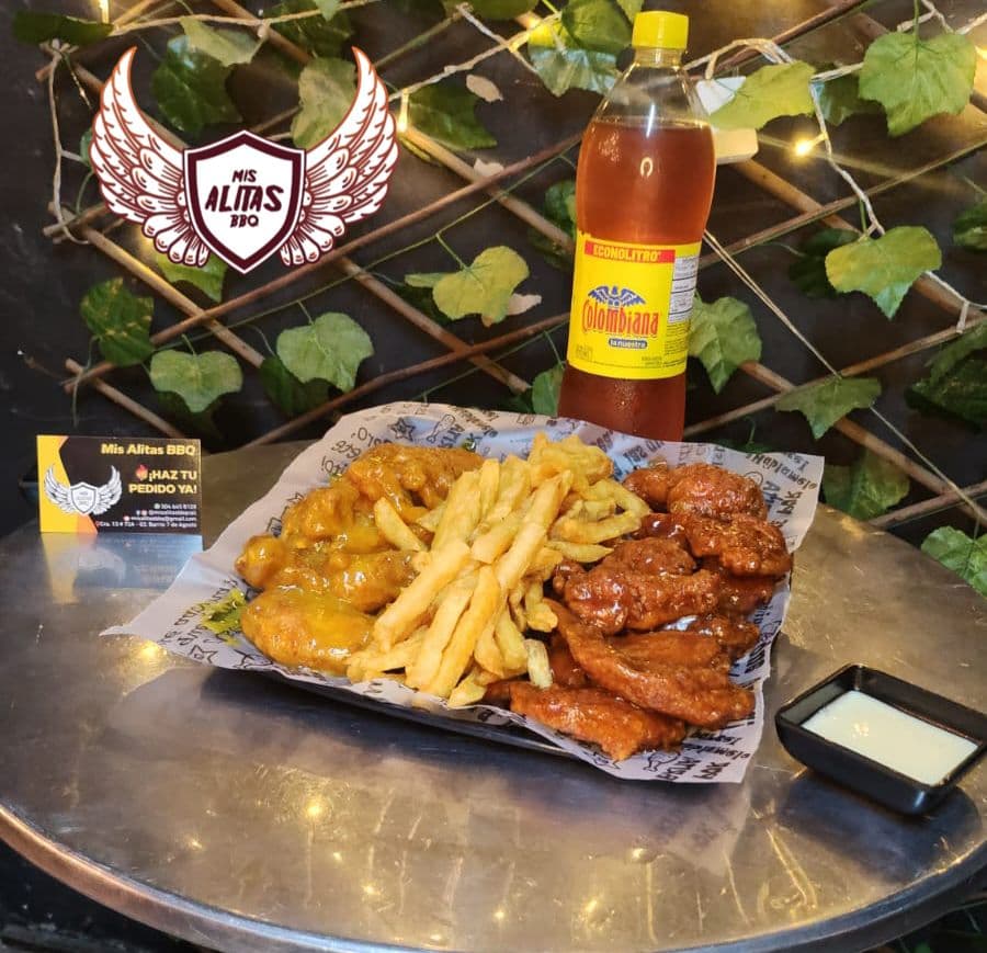 Combo #4 - 14 Alitas + Papas + Gaseosa