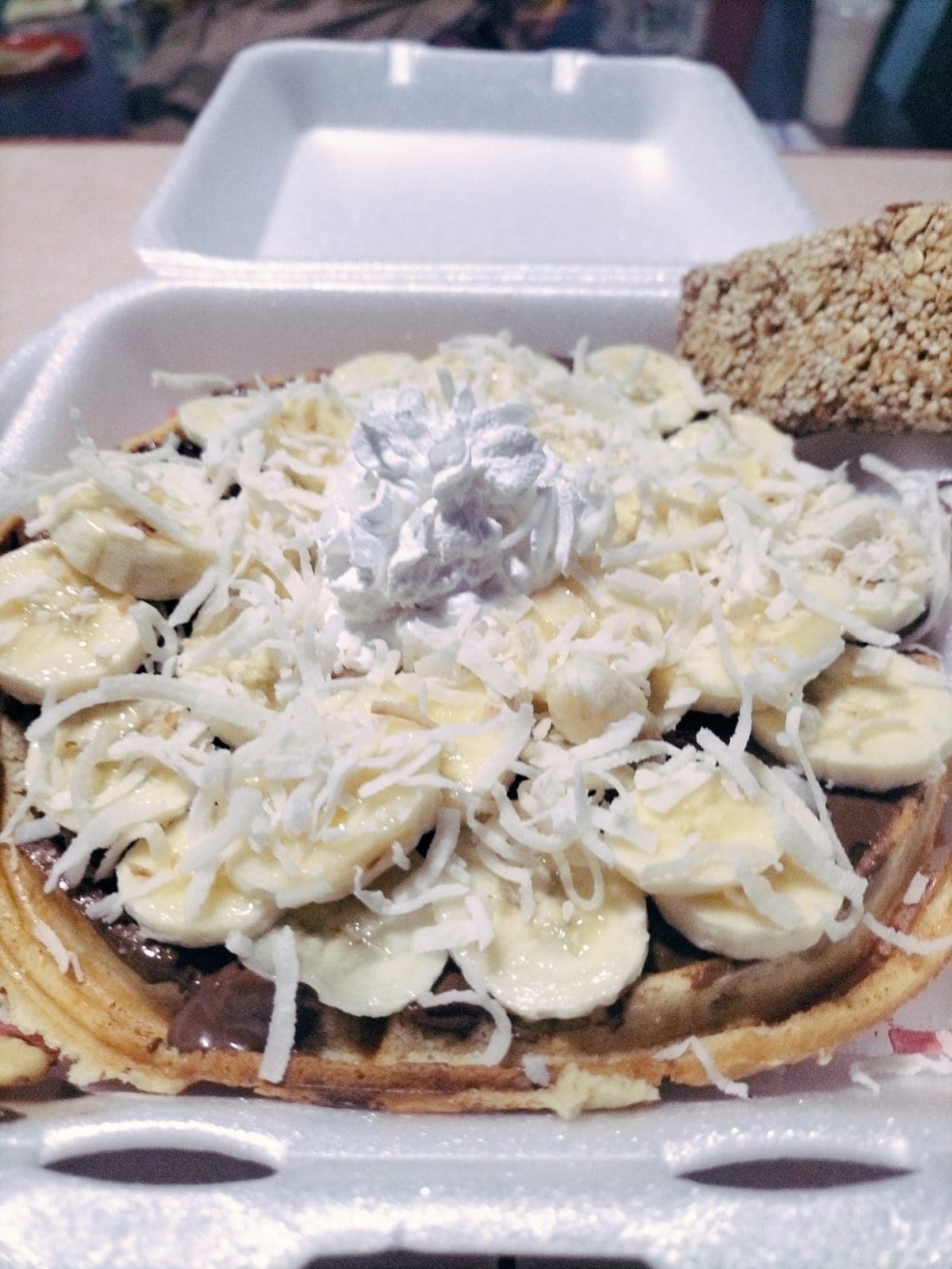 🧇🫧🍌WAFFLES BUBBLE  Banana