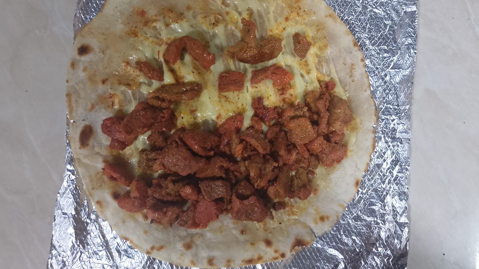 Quesadilla Harina con Carne