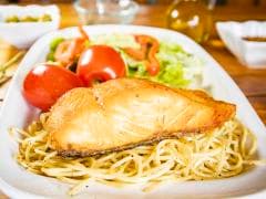 Salmón al Horno con Pesto